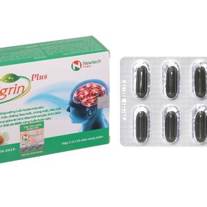 Migrin Plus hỗ trợ hoạt huyết, tăng cường tuần hoàn máu não hộp 20 viên