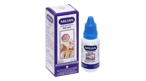 Dung dịch bôi Milian OPC trị nhiễm virus ngoài da, nhiễm khuẩn da chai 20ml