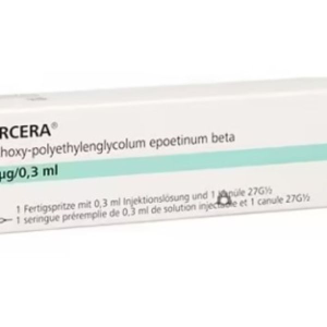 Dung dịch tiêm Mircera 30μg/0,3ml trị thiếu máu do bệnh thận mạn bơm tiêm 0,3ml