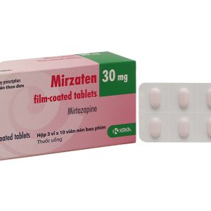 Mirzaten 30mg trị trầm cảm (3 vỉ x 10 viên)