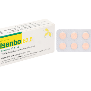 Misenbo 62.5 trị tăng huyết áp (3 vỉ x 10 viên)