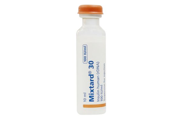 Hỗn dịch tiêm Mixtard 30 100IU/ml trị đái tháo đường lọ 10ml