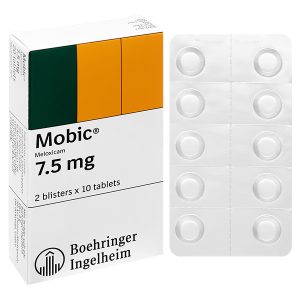 Mobic 7.5mg giảm đau, kháng viêm xương khớp (2 vỉ x 10 viên)