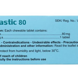 Viên nhai Mogastic 80 trị đầy hơi, khó tiêu (10 vỉ x 10 viên)