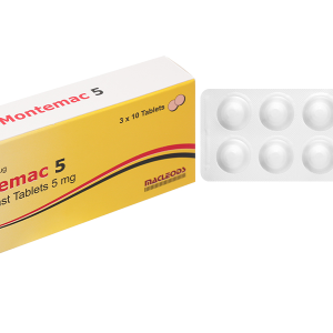 Viên nhai Montemac 5 trị hen suyễn (3 vỉ x 10 viên)