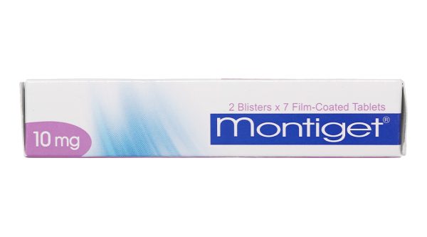 Montiget 10mg phòng và trị hen suyễn (2 vỉ x 7 viên)