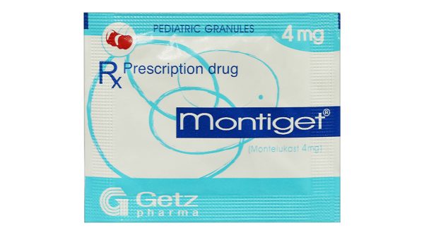 Thuốc cốm Montiget 4mg trị hen suyễn (14 gói x 4mg)