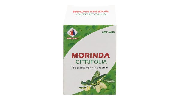 Morinda Citrifolia 100mg trị đau nhức, sưng khớp chai 50 viên