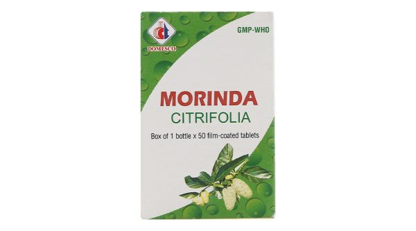 Morinda Citrifolia 100mg trị đau nhức, sưng khớp chai 50 viên