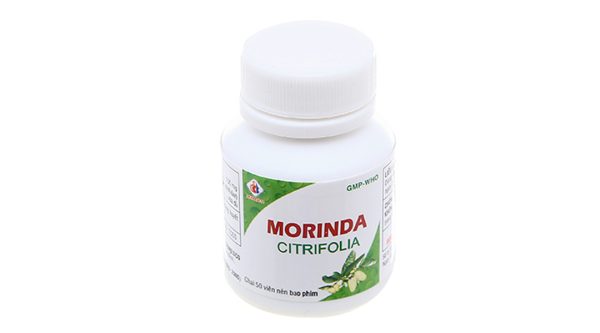 Morinda Citrifolia 100mg trị đau nhức, sưng khớp chai 50 viên