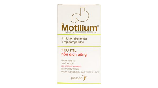 Hỗn dịch Motilium 1mg/ml trị triệu chứng nôn và buồn nôn chai 100ml
