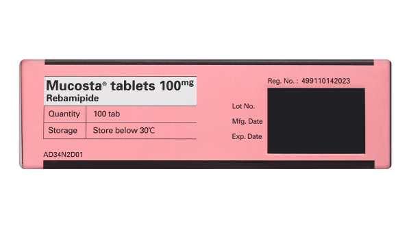 Mucosta Tablets 100mg trị viêm loét dạ dày (10 vỉ x 10 viên)