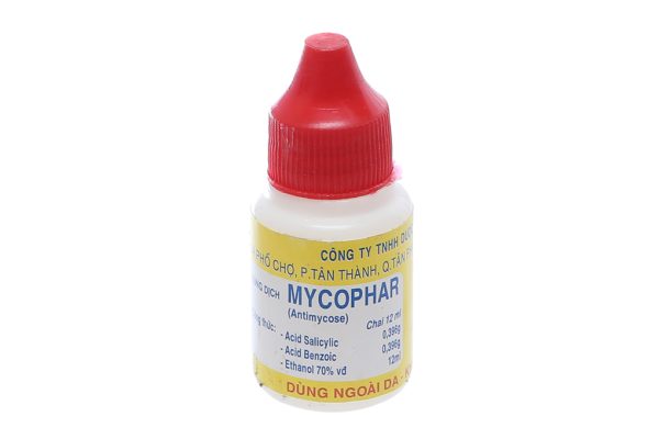 Dung dịch bôi Mycophar trị nấm da chai 12ml