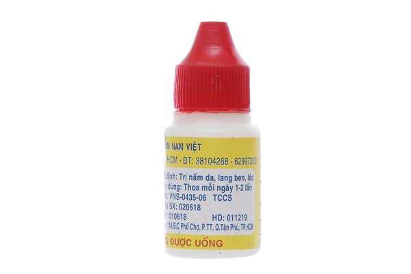 Dung dịch bôi Mycophar trị nấm da chai 12ml
