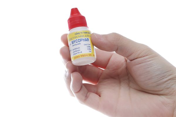 Dung dịch bôi Mycophar trị nấm da chai 12ml
