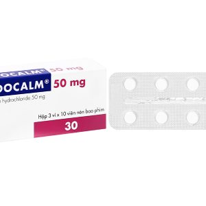 Mydocalm 50mg trị co cứng cơ sau đột quỵ (3 vỉ x 10 viên)
