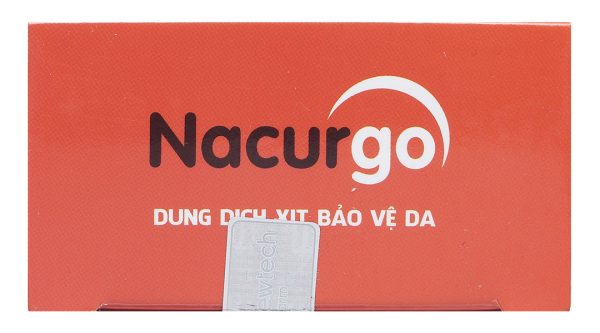 Dung dịch xịt Nacurgo bảo vệ, tái tạo da, ngừa vi khuẩn chai 30ml