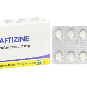 Naftizine 200mg điều trị viêm động mạch tắc nghẽn mãn tính chi dưới (3 vỉ x 10 viên)