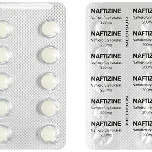 Naftizine 200mg điều trị viêm động mạch tắc nghẽn mãn tính chi dưới (3 vỉ x 10 viên)