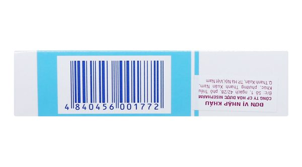 Viên đặt âm đạo Nanfizy 100mg trị và dự phòng nhiễm nấm âm hộ, âm đạo (1 vỉ x 3 viên)