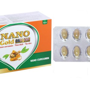 Nano Gold New Cali USA hỗ trợ giảm viêm loét dạ dày hộp 30 viên