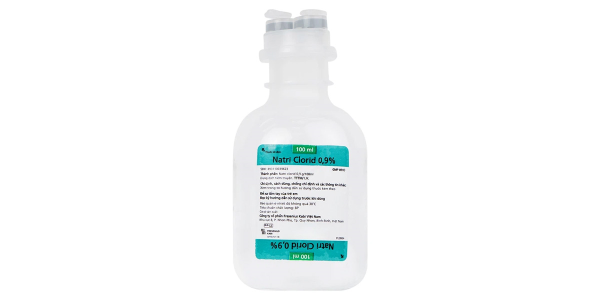 Dịch truyền Natri Clorid 0,9% Fresenius Kabi bổ sung muối và nước chai 100ml