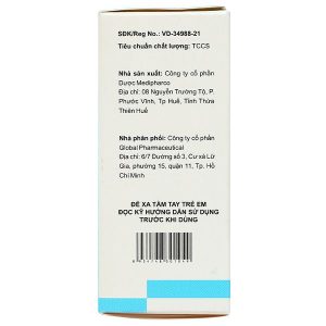 Dung dịch nhỏ mắt, mũi Natriclorid 0,9% Medipharco trị kích ứng mắt, viêm mũi chai 10 ml
