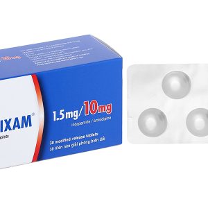 Natrixam 1.5mg/10mg trị tăng huyết áp (6 vỉ x 5 viên)