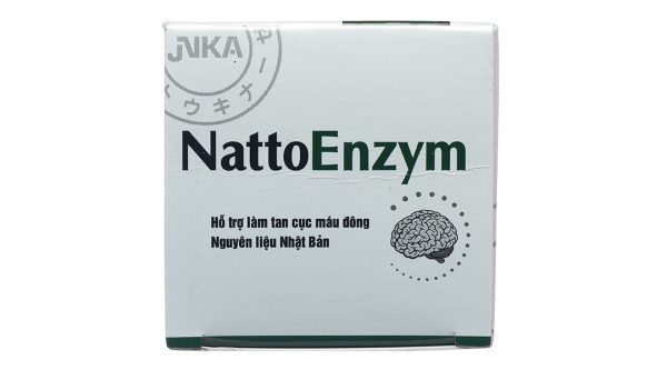 NattoEnzym hỗ trợ tan cục máu đông, ngừa đột quỵ hộp 90 viên