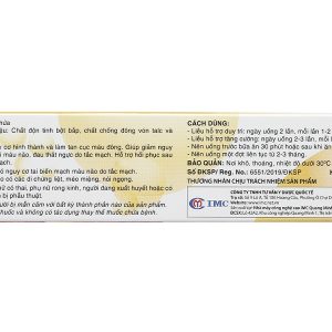 Nattospes hỗ trợ tan cục máu đông, ngừa tai biến hộp 30 viên