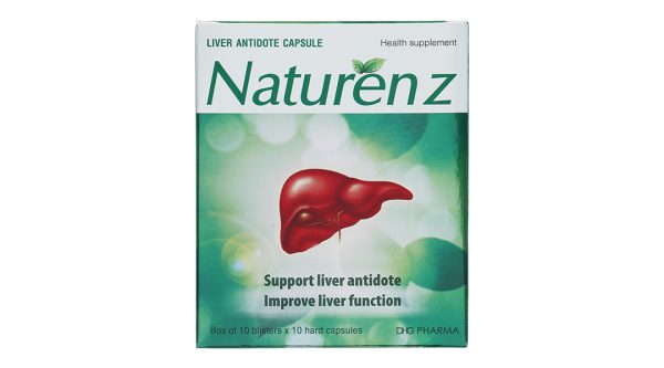 Naturen Z hỗ trợ giải độc, tăng cường chức năng gan hộp 100 viên