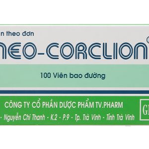 Neo-Corclion trị ho, long đàm, ho mãn tính hay ho do kích ứng (10 vỉ x 10 viên)