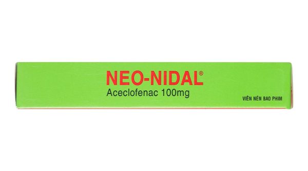 Neo-Nidal 100mg giảm đau, kháng viêm xương khớp (3 vỉ x 10 viên)