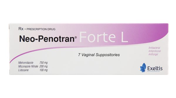 Viên đặt âm đạo Neo-Penotran Forte L trị viêm âm đạo (1 vỉ x 7 viên)