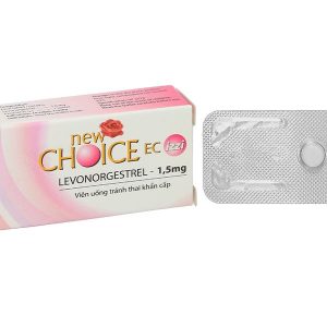 New Choice EC Izzi 1,5mcg tránh thai khẩn cấp 72 giờ(1 vỉ x 1 viên)