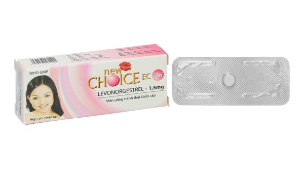 New Choice EC Izzi 1,5mcg tránh thai khẩn cấp 72 giờ(1 vỉ x 1 viên)