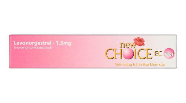 New Choice EC Izzi 1,5mcg tránh thai khẩn cấp 72 giờ(1 vỉ x 1 viên)