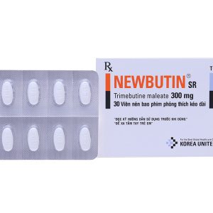 Newbutin SR 300mg trị trào ngược dạ dày, thực quản (3 vỉ x 10 viên)