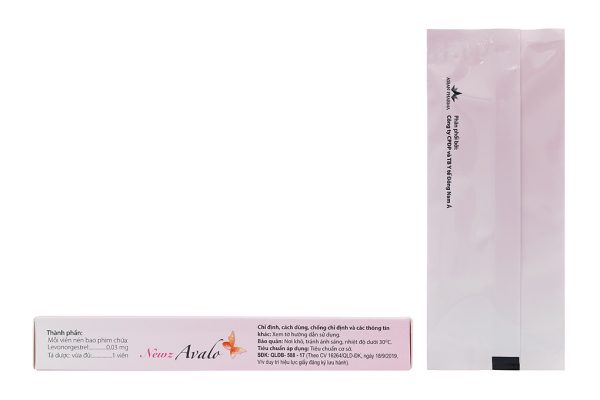 Newz Avalo thuốc tránh thai hằng ngày (1 vỉ x 28 viên)
