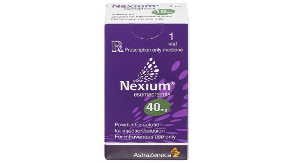 Bột pha tiêm Nexium 40mg trị trào ngược dạ dày-thực quản hộp 1 lọ 40mg