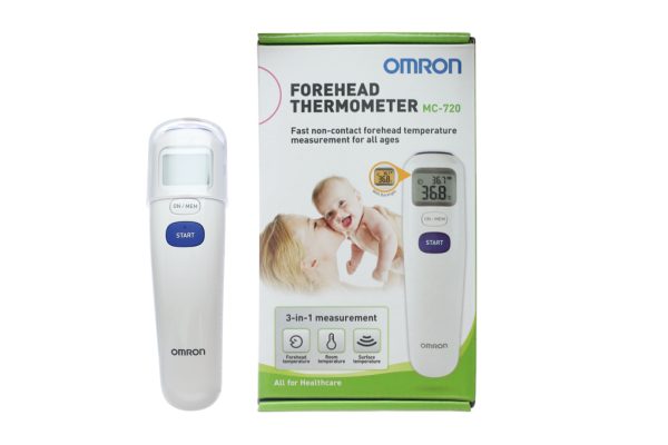 Nhiệt kế hồng ngoại đo trán Omron MC-720