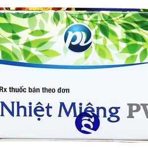 Nhiệt Miệng PV trị nhiệt miệng, hôi miệng (5 vỉ x 10 viên)