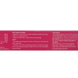 Nhũ Đan hỗ trợ u xơ tử cung, u xơ tuyến tiền liệt hộp 20 viên