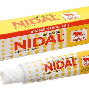 Gel bôi Nidal giảm đau, kháng viêm xương khớp tuýp 30g