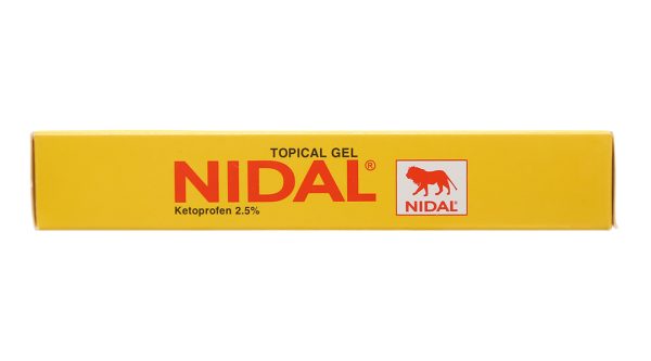 Gel bôi Nidal giảm đau, kháng viêm xương khớp tuýp 30g