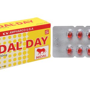 Nidal Day 50mg giảm đau, kháng viêm xương khớp (3 vỉ x 10 viên)