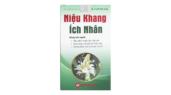 Niệu Khang Ích Nhân tăng cường chức năng thận chai 40 viên