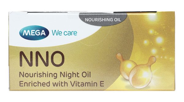 Dầu dưỡng da ban đêm NNO Nourishing giữ ẩm, ngừa nếp nhăn hộp 30 viên