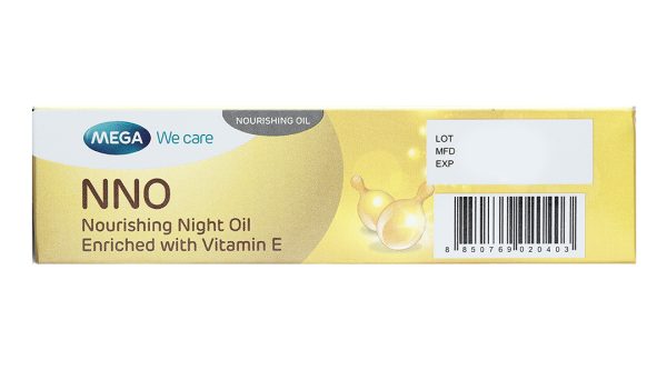 Dầu dưỡng da ban đêm NNO Nourishing giữ ẩm, ngừa nếp nhăn hộp 30 viên