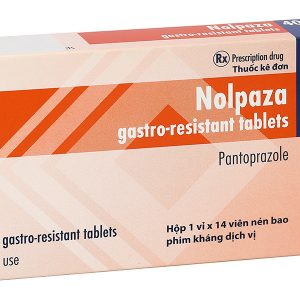 Nolpaza 40mg điều trị loét đường tiêu hoá, trào ngược dạ dày (1 vỉ x 14 viên)